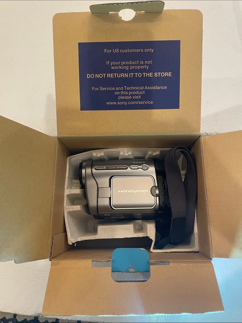 Sony Handycam DCR-TRV280 NTSC steady shot bundle Camcorder Box Manuals mint